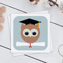 Wise Owl Graduation Card, thumbnail 1 of 3