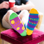 Personalised Spotty Stripy Odd Socks, thumbnail 1 of 4