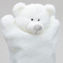 Personalised Embroidery Cream Bear Hot Water Cover Nb, thumbnail 6 of 7