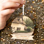 Personalised New Home Photo Christmas Bauble Decoration, thumbnail 3 of 9