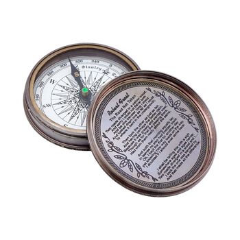 Personalised Three Inches 15th Birthday 100 Year Calendar Compass, 5 of 12