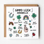 Good Luck Card For Exams, New Jobs Or Big Adventures, thumbnail 1 of 4