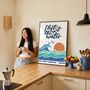 ‘I Left It In The Water’ Personalised Baptism Print, thumbnail 3 of 11