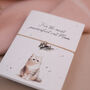 Cat Mum Seeded Card And Bracelet, thumbnail 4 of 5