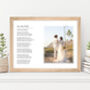 For My Wife Personalised Photo Poem Print, thumbnail 1 of 8