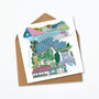 Personalised Lake District, Windermere Greeting Card, thumbnail 3 of 4