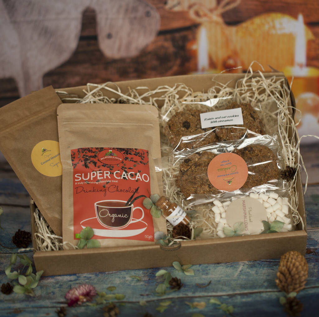 Image of Chocolate Treats Hamper, Artisan, Vegan And Gluten Free