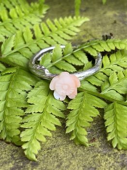 Cast Willow Coral Flower Ring, 3 of 6