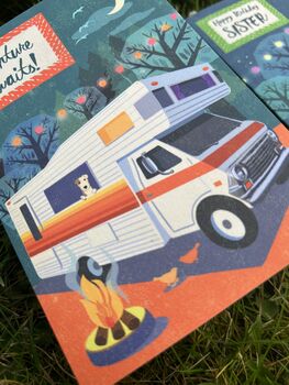 Adventure Awaits! New Chapter Motorhome Card, 2 of 3