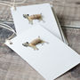 Gift Tags With Border Terrier Dog, Pack Of Six, thumbnail 1 of 2