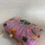 Pink Embroidered Clutch Bag, thumbnail 10 of 11