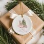Baby Girl's First Christmas Bauble, thumbnail 1 of 6