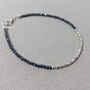 Thai Silver And Hematite Nugget Bracelet, thumbnail 4 of 7
