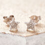 Diamond Studs Star Earrings, thumbnail 1 of 6