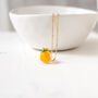 Orange Pendant Necklace, thumbnail 5 of 7