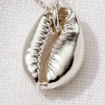 Cowrie Shell Leather Cord Necklace, 4 of 7