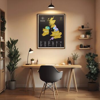 UK Scratch Map Travel Tracker Gifts, 10 of 10