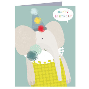 Mini Elephant Birthday Card, 2 of 5