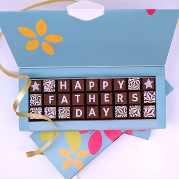 Personalised Fathers Day Chocolates For Dads, 2 of 11