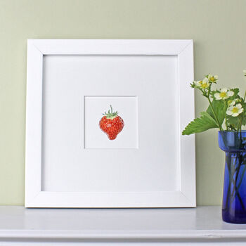 Botanical Art Print With Blueberry Illustrations, 5 of 5