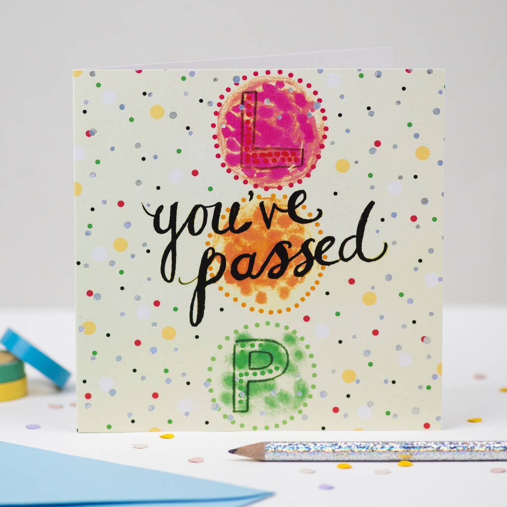 'Passed Your Driving Test' Greeting Card, 1 of 2