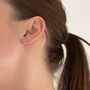 Star Flower Turquoise Studs, thumbnail 3 of 11