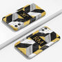 Personalised Black Gold Marble Phone Case, thumbnail 5 of 6