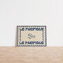 Le Pacifique Blue Ocean Wall Art Print, thumbnail 6 of 9