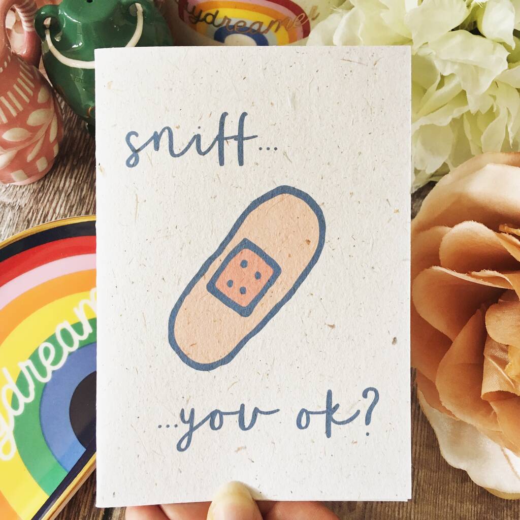 You Ok? Card 100 Recycled By Summer Lane Studio