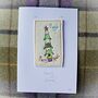 Personalised, Embroidered Christmas Tree Card, thumbnail 6 of 10
