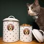 Personalised Dainty Heart Dog / Pet Treat Tin, thumbnail 2 of 12