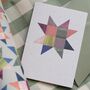Patchwork Print Christmas Wrapping Paper, thumbnail 2 of 3
