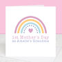 First Mother's Day As My… Rainbow Mother's Day Card, thumbnail 1 of 4