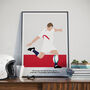 Wilkinson England Rugby Commentary Poster, thumbnail 1 of 4