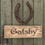 Hand Engraved Personalised Wooden Door Plaque, thumbnail 5 of 5