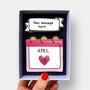 Personalised Special Date Letterbox Cookies, thumbnail 1 of 10