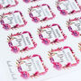 Happy Mothers Day Pink Blossom Single Sticker Sheet, thumbnail 1 of 2