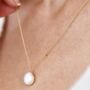 Pearl Drop Necklace, thumbnail 2 of 5