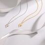Tiny Cactus Pendant Necklace In Sterling Silver, thumbnail 5 of 10
