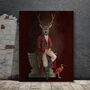 Lord Becket And Ibis Limited Edition Deer Print, thumbnail 6 of 8