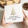 Personalised Happy Christmas Card For Mum, thumbnail 1 of 7
