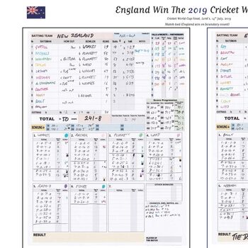 England V New Zealand, Icc Cricket World Cup Final, Lord's, London. July 14, 2019, 6 of 10