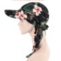 Chemo Headwear Beanie Hat Cap With Headscarf, thumbnail 1 of 9
