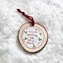 Personalised Family Christmas Tree Decorations, thumbnail 2 of 4