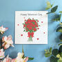 Rose Valentines Day Card, thumbnail 1 of 6