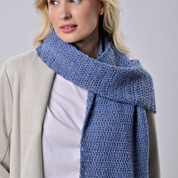 Tassel Scarf Beginner Crochet Kit, 3 of 9