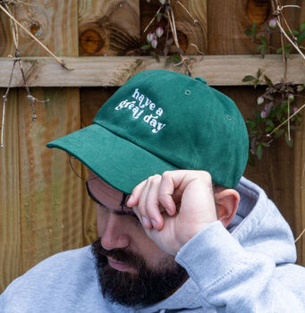 Have A Great Day Embroidered Adults Cap, 2 of 3