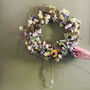 Wild Hops Autumnal Dried Flower Wreath, thumbnail 1 of 2