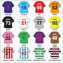 Personalised Football Shirt Keyring, thumbnail 5 of 5