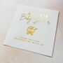 Set Of 10 Baby Shower Foiled Party Favour Envelopes, thumbnail 3 of 5